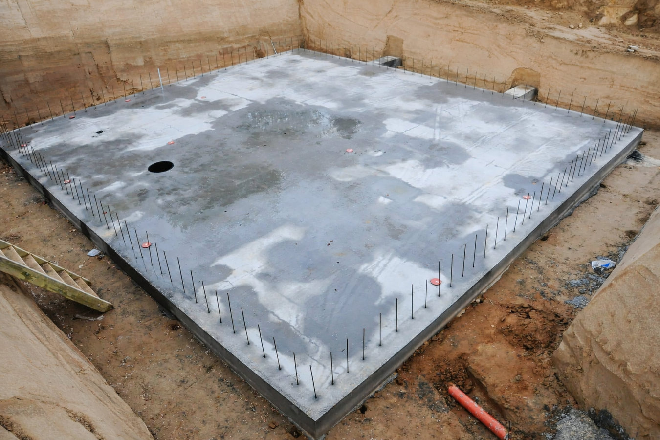 Foundation installation in San Luis Obispo, CA